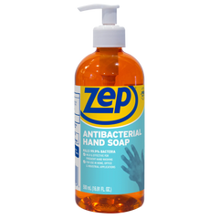 Zep Antibacterial Hand Soap – Kills 99.9% of Bacteria – 16.9 oz