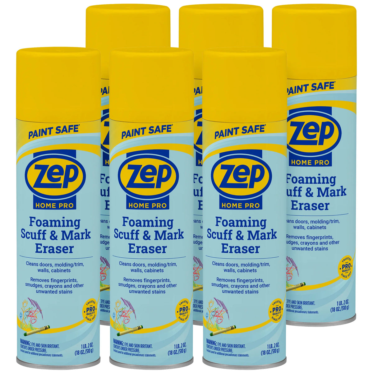 Zep Home Pro Foaming Wall Cleaner & Scuff Remover
