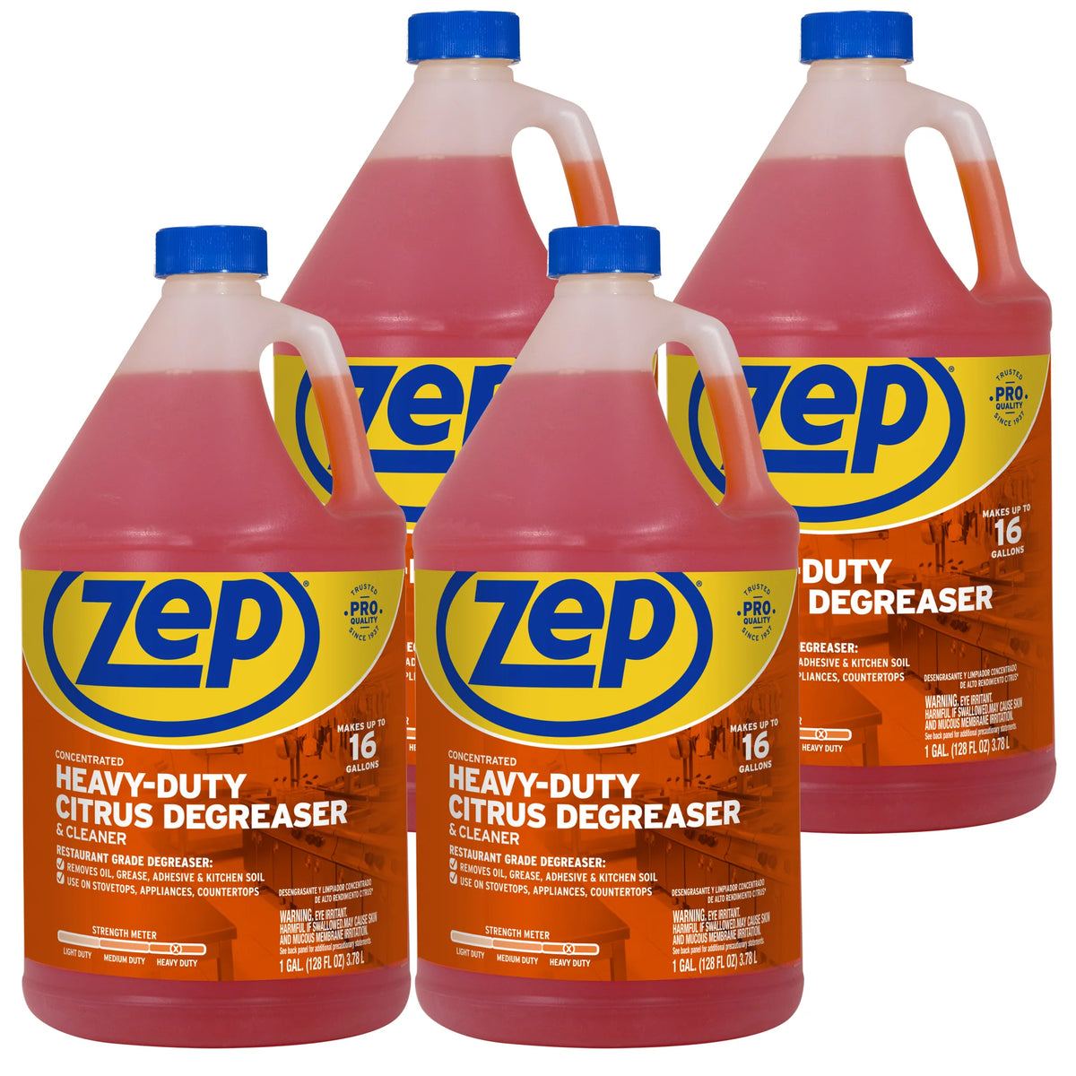 Zep Heavy-Duty Citrus Degreaser and Cleaner - 1 Gallon