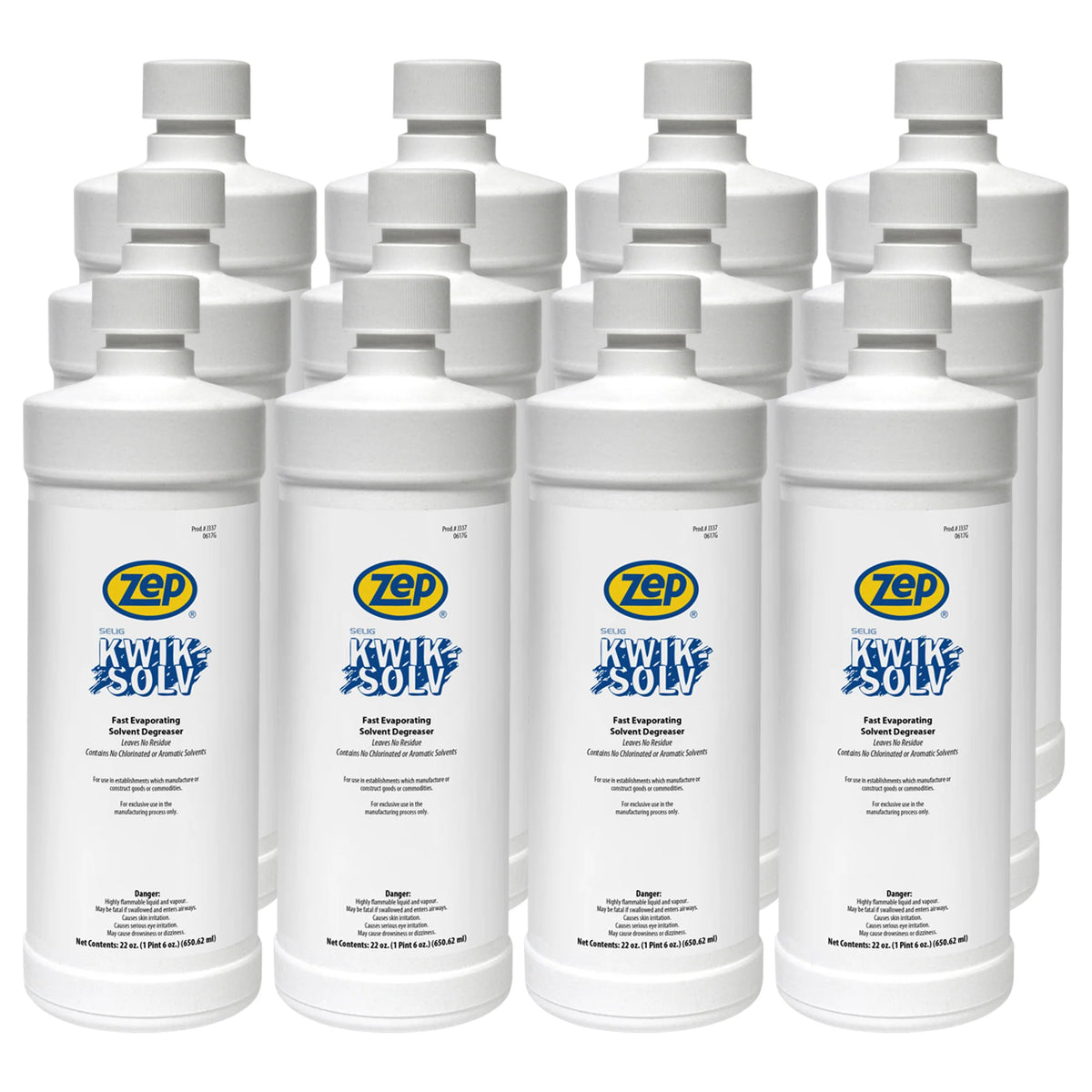 Zep Kwik-Solv Fast-Evaporating Solvent Degreaser – Evaporates Quickly – 22 oz.