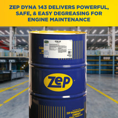 Zep Dyna 143 Parts Washer Degreaser – Parts Cleaner Solvent – 55 Gallon